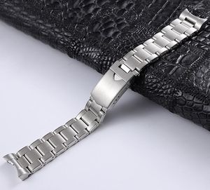 Watch Bands 316L Band For Series Solid Stainless Steel Strap Male 22mm Bracelet Waterproof Accessories Rivet Drawing Hele22