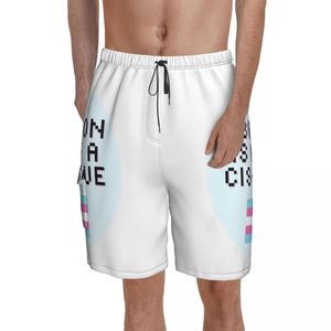 Herren Shorts Abortion is Not A Cis-issue Board Male Beach Pixel Style Trenky Badehose Plus SizeHerren