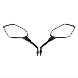 Universial Motorcycle Rearview Mirror Scooter Motocross Motorbike Handlebar Side Rearview Mirrors Electrombile Back Side Convex 8 10mm MOTO Bike Mirror On Sale