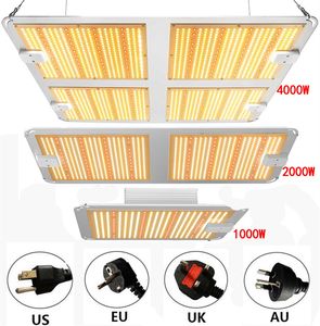 フルスペクトルLEDグローライト1000W 2000W 4000W植物成長ランプ85-265V成長ランプREENHOUSEライトフラワーシードPHYTOランプ