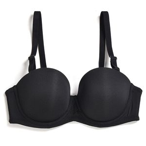 YANDW 여성 브라 브라 시어 언더 와이어 32 34 36 38 40 42 44 B C D E F G H Black Push Up Bras Women Underwear Sexy Lingerie 220513