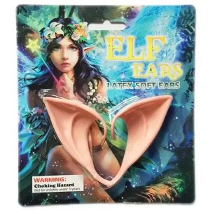 Latex Elf Ears Diy Halloween Party Decoration Anime Fairy Angel Vampire Ear Trajes High Simulação Soft False Dress Up Cosplay Decor FY3798 0713