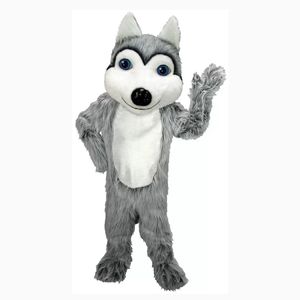 Festival Kleid Husky Hund Maskottchen Kostüme Carnival Hallowen Geschenke Unisex Erwachsene Phantasie Party Spiele Outfit Urlaub Feier Cartoon Charakter Outfits