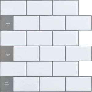 Adesivi Murali Peel And Stick Tile Backsplash - 12