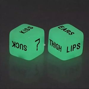 New Dice Toys Funny Glow In Dark Love Sieves Adult Couple Lovers Games Sex Party Toy Valentines Day Gift for Boyfriend Girl