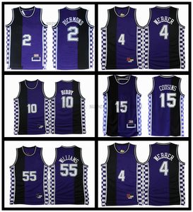 Wholesale richmond basketball for sale - Group buy Custom Mitchell Ness Basketball Jersey Mike Chris Bibby Webber Jason DeMarcus Williams Cousins Mitch Richmond Retro Stitched shirts