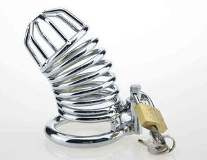 NXY Chastity Device Snake Cage Metal Male Lock Fun Products Cintura in lega Cb Bird Jj 0416