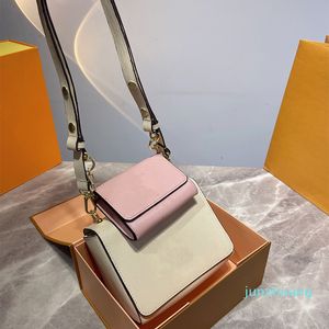 2022 Top Luxury Mother and Child Sag Женская кожаная мода высокая качественная сумочка цепь плеч