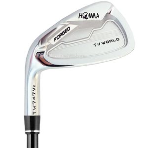 Vänsterhandade män Golf Irons Honma Tw747 VX Golf Clubs 4-9p Club Iron Set R/S flexgrafit eller stålaxel