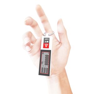 Mileseey Bluetooth Laser Rangefinder Portable mini odległość pomiar miernika lasera USB Laser Miernik odległości z pierścieniem T200603