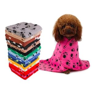 60*70cm New Styles Pet Dog Soft Blanket Autumn And Winter Cat Dog Blanket Puppy Fleece Warmer Towel Mat Pet Cushion Sleep pad Pet Supplies BM22