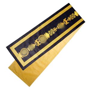 Luxury Classic Table Runner Таблица Флаг Топ Печать Ужин Партия Рождество Новое Украшение Дома Мода Вывески Большой Размер 35 * 150см / 35 * 210см Фестивальный подарок