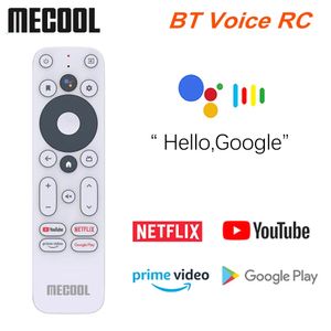 Original Mecool KM2 Sprachfernbedienung als Ersatz für KM2 Google Netflix 4K zertifizierte Android TV Box
