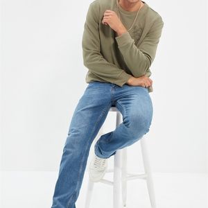 Calças de jeans regulares de Trendyol Men 'Tmnaw22je0508 220328