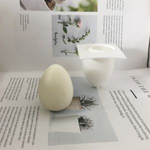 DIY 3Dシミュレーションキャンドルのための卵シリコン手作りのカボチャケーキベーキングムース石鹸装飾樹脂型220611