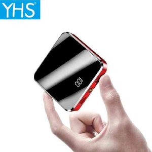 Mini Power Bank Mah Small Size Large Capacity Portable Charger Usb Mirror Screen External Battery For Smart Mobile Phone J220616