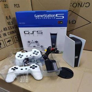 Wholesale wired video games resale online - Game Station USB Wired Video Game Console With Classic Games Bit GS5 TV Consola Retro Handheld Player AV Output241u225S