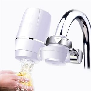 Musluk su temizleyici mutfak musluğu yıkanabilir seramik percolator mini su filtresi filtre pas bakterileri çıkarma yedek filtresi T200805