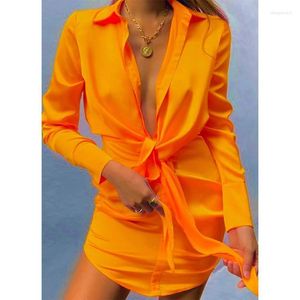 Casual Dresses High Street Fashion Women Summer 2022 Black Girl Lounge Wear Office Lady Long Sleeve Elegant Dress Korean Style