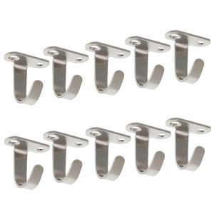 Hooks & Rails Stainless Steel Ceiling For Hanging Plants/Lights/Ornaments/Baskets/Coffee Mugs Cups Under Cabinet