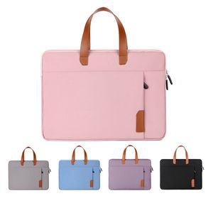 Luva Do Portátil Do Hp venda por atacado-Bolsa de laptop para air pro polegada Asus HP Notebook Fashion Women Handbag Sleeve Case