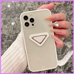 Designer Iphone Case Triangle Clear Phone Cases Fitted Apple Iphone Case For Plus X Xs Xr Pro Max Mini D228103F