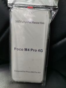 Xiaomi Poco M4 X4 12 5G 11 Lite Pro 11t Redmi 10C Note 11s Dual 2IN1 360度フルボディカバー透明なフロントバックカバーのクリスタル両面ソフトTPUケース