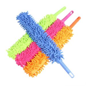 16inch Flexible Car Wash Brush Long Microfiber Noodle Chenille Alloy Wheel Cleaner Car Cleaning Tool
