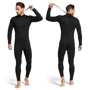 Swim Wear Мужской женский дайвинг костюм 2 мм полной гидрокостюм S-XXL Surfing Surfing Snorkeling Back Zip Jumpsuit My057 suitswim