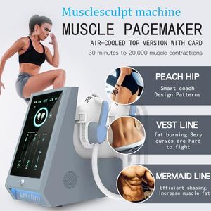 7Tesla h￶gfrekvent Hiemt Neo Slimming Machine H￶g intensitet Elektromagnetisk RF Emslim Body Contouring Building Muscle Training Beauty Equipment