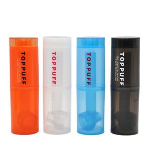 Gli ultimi accessori per tubi da fumo in plastica da 17,8 cm sono facili da pulire, molti tipi di selezione di stile, supportano il LOGO personalizzato