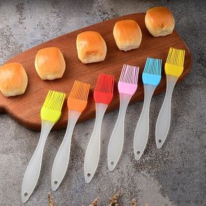 Sublimation Bakeware Silicone Grill Brush Bread Chef Pastry Oil Cooking Smear BBQ Brushs Tool Seasoning Brushes Baking Pan Oils Brush Kitchen