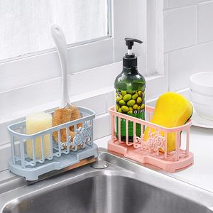 Kitchen Sink Drain Racks Sponge Storage Holder Kitchens Sinks Soap Rack Drainer Rack Badrum Hotell Tillbehör Arrangör 20220513 D3