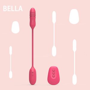 Giocattolo del sesso Giocattolo Massaggiatore 10 Modalità Mini Silicone liquido Vagina Vibratore anale Pallottola per adulti Uova d'amore per coppia 1THH RNE1