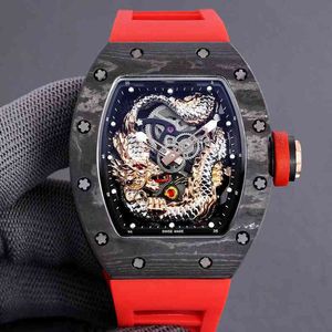 High Quality Men's Watch Professional Designer Waterproof Design Naval Watch Back-to-school Supplies Popular Students Mature Men Richa m Watch Etbn