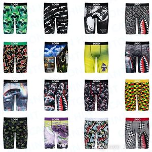 Summer Trendy 21 Stlyes Mens Shorts Underwear Underpants Sexy Ice Silk Quick Dry Boxers Breathable Short Pants With Package