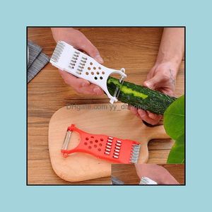 Utensili per frutta e verdura Cucina Cucina Sala da pranzo Bar Giardino domestico Ll Cutters Shredder Mtifunction Manuale S Dhv8Q