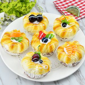 Party Supplies Artificial Simulation Fruit Cake Home Decoration Window Party Photography Props Valentine's Day Wedding Decortion 460 D3