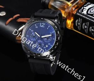 orologio da uomo di lusso subacqueo orologio al quarzo con lancetta dei 6 secondi, super luminoso blu scuro