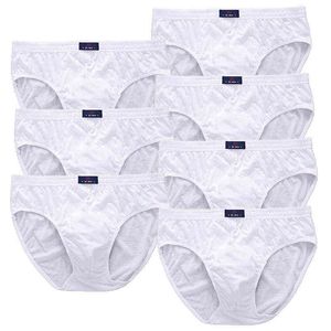 7 PCS Men Tamanho Big Size de calcinha de roupa íntima branca Cotton Boy Shorts Mustants Blue Undies Briefs Briefes L XL 2xl 3xl 4xl 5xl 6xl 7xl T220816