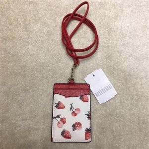 Titolari di carte Fashion Designer Portafoglio sottile Cordino Bus Holder Student Office Staff Work Cardholder Donna Portafogli ID Credit Money Cl292T