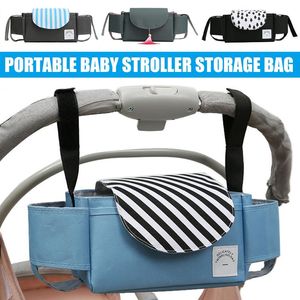 Storage Bags Baby Pram Stroller Buggy Pushchair Bag Organizer Bottle Pouch Holder Diaper Organizador Drop-V12Storage BagsStorage