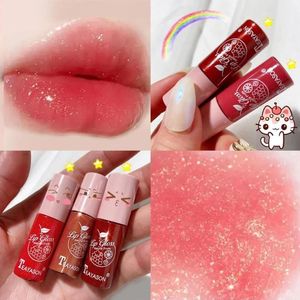 Lip Gloss 1 stcs Mini Velvet Glaze waterdichte anti-aanbakmaklang langdurige hydraterende lippenstift Korea Make-up cosmetische 10 Colorslip