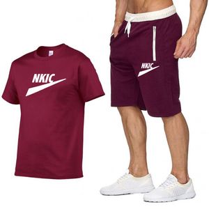 Casual Tracksuit Men Hooded Sweatshirt Outfit Spring Summer Mens Sets Sportswear 2022 Male Hoodie+Pants 2PCS Jogging Sports Suit