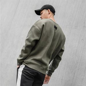 Erkek Hoodies Sweatshirts Erkek Kadın Erkek O boyun rahat Spor Giyim Moda Fitness Marka Bahar Sonbahar Kapüşonlu Giyim Pamuk Ceketli