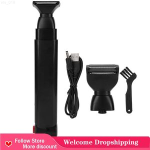 Painless Shave Professional Hair Removal Back Hair Removal and Body Shaver Easy to Use Extra Long HandleT220718 T220725