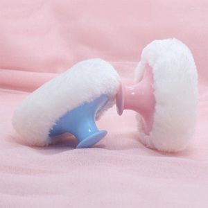 Sponges Applicators & Cotton Beauty Egg Plastic Powder Puff Super Soft Plush Tools Makeup With Cosmetic Handle Portable L4g7 Harr22