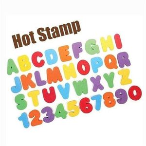Old Cobbler Stamp Baby bath toys Color Letter Float Digital stickers Intellectual development248H