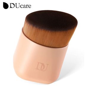 Ducare Foundation Brush Flat Top Kabuki Makeup Borstes Syntetic Pro Powder Liquid Blending Beauty Tools 220722