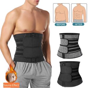 MEN WORNTWOORDEN TAMOUT Trainer buikslankschede sauna body shaper trimmer riem buik buik shapewear gewichtsverlies corset fitness252c